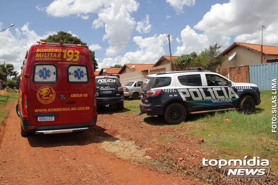 O Corpo de Bombeiros foi acionado e fez o resgate do homem