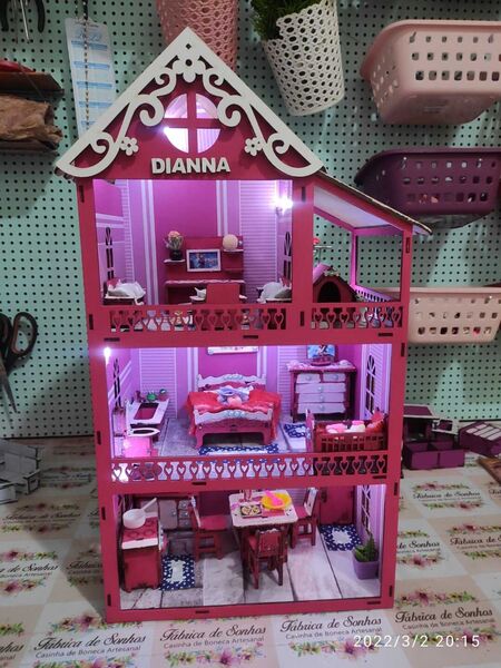 Casinhas de MDF infantil