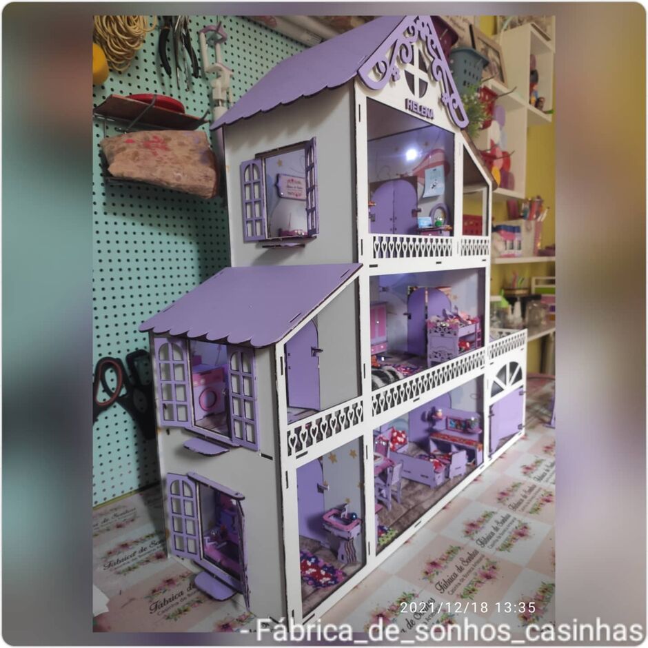 Casinhas de MDF infantil