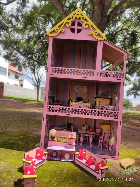 Casinhas de MDF infantil