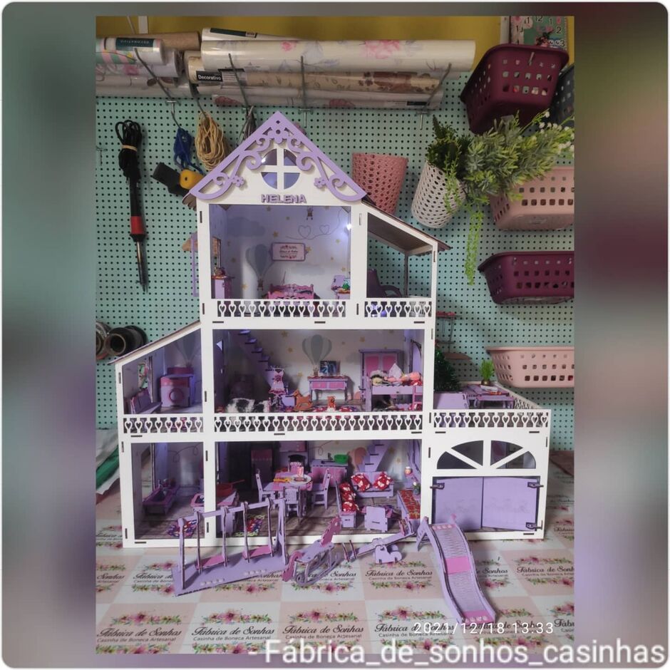 Casinhas de MDF infantil