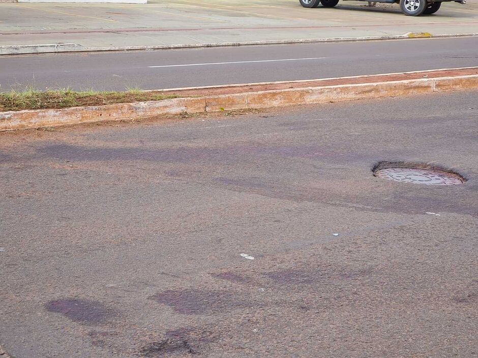 Ele estava em uma moto Honda 160, de cor preta