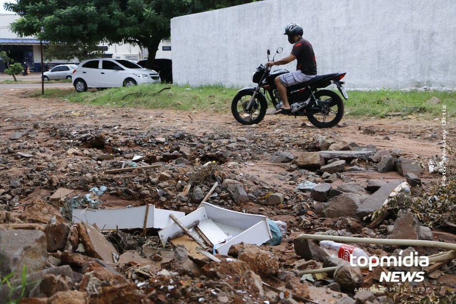 Situação da rua está bastante complicada