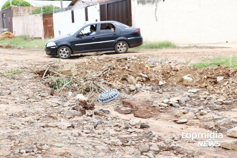 Situação da rua está bastante complicada