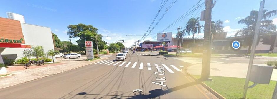 Acidente aconteceu em um dos cruzamentos da avenida Ceará