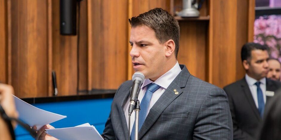 Pré-candidato a governador, deputado estadual Capitão Contar