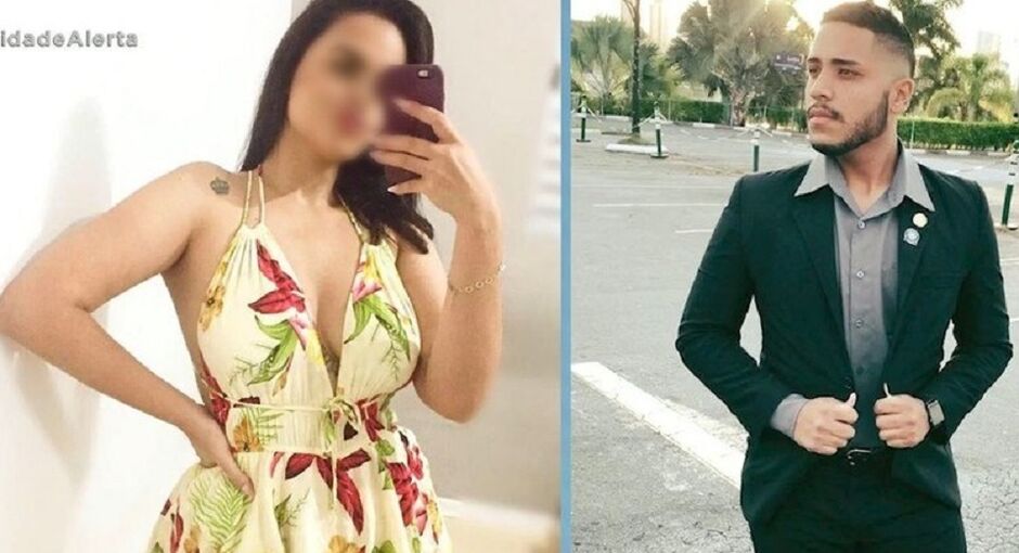 Polícia Civil analisou as imagens e constatou que a mulher foi empurrada pelo seu noivo