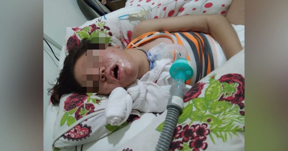 Criança é acamada e portadora de Alta Complexidade