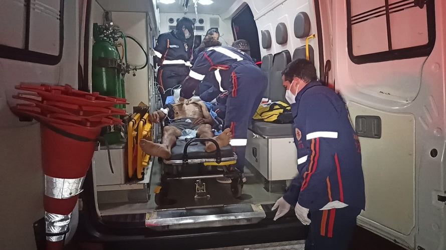 Homem foi comprar água e voltou baleado 