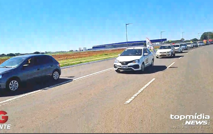 Carreata do Dia dos Trabalhadores acontece em Campo Grande