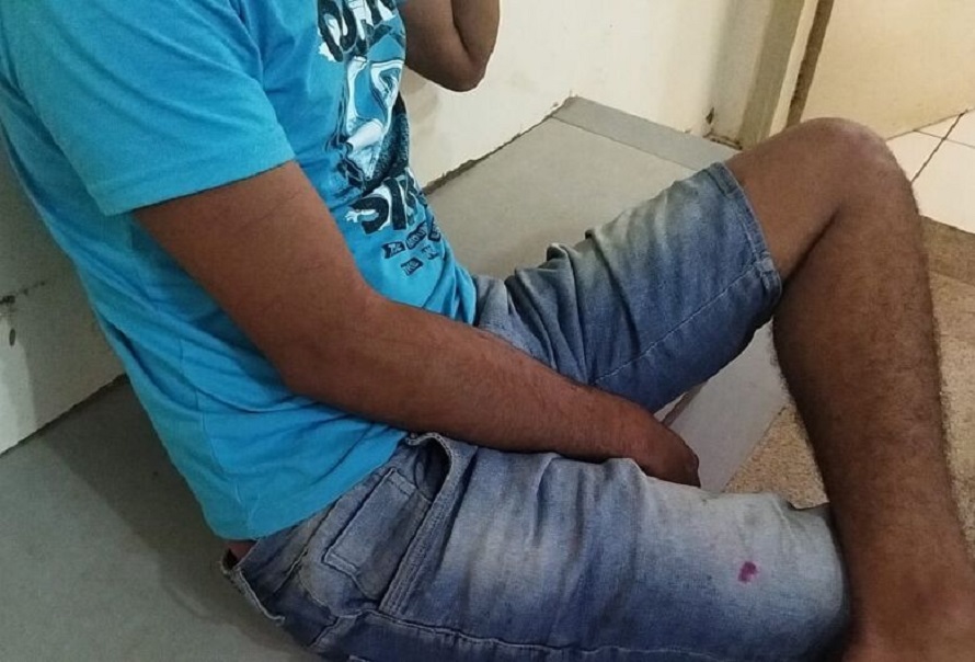 Suspeito foi linchado e preso na Vila Cachoeirinha