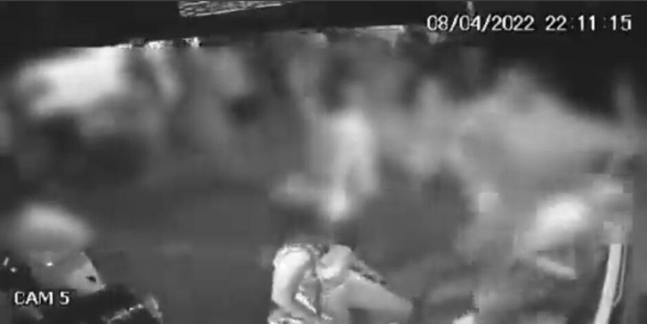 PM utilizou bom de gás para dispersar o público