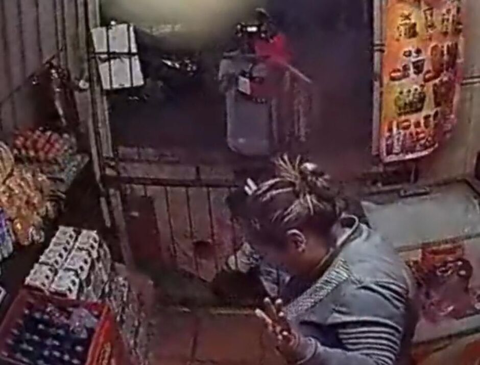 Criminoso anunciou o assalto e rendeu a comerciante