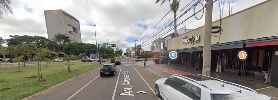 Bar fica localizado na avenida Afonso Pena, em Campo Grande