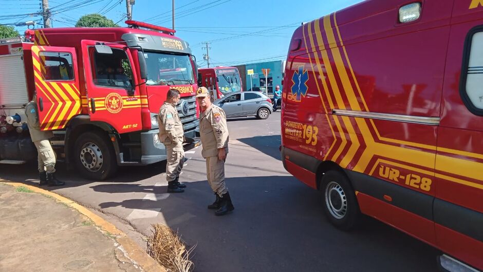 Motociclista ficou gravemente ferido