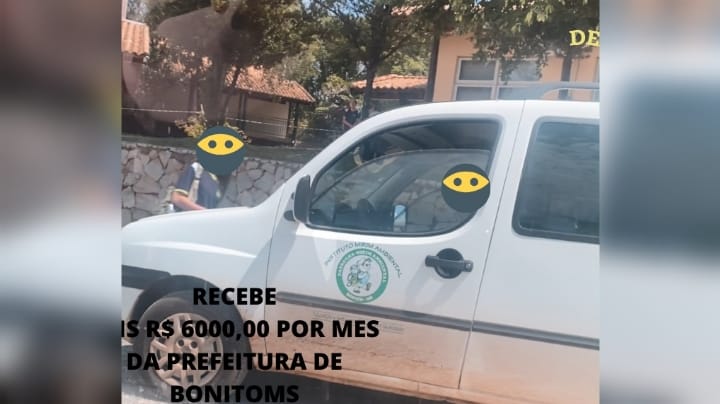 Denúncia diz que carro é usado para fins particulares