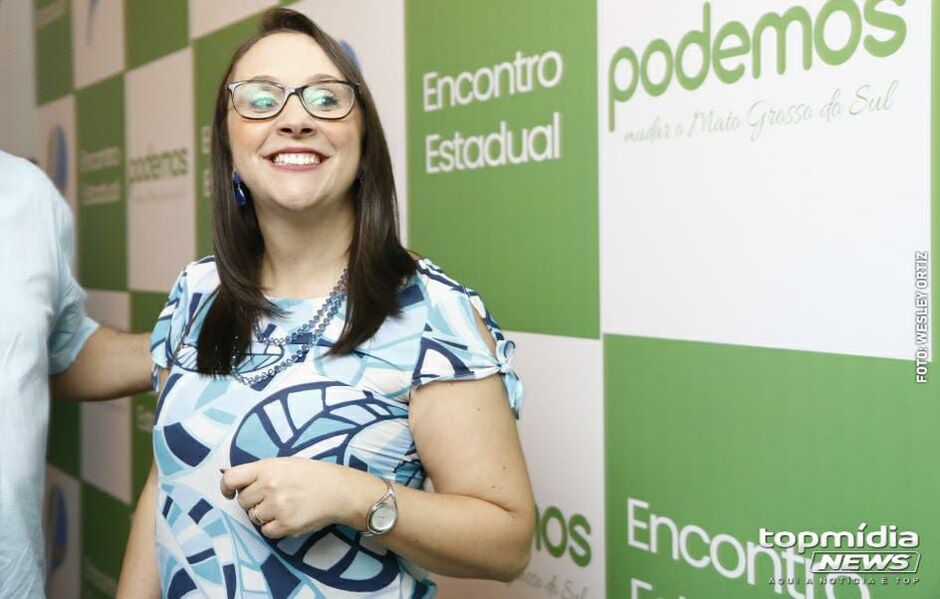 Renata Abreu esteve em Campo Grande conhecendo o projeto do partido