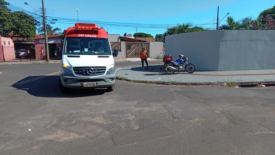 Pintor precisou de atendimento médico