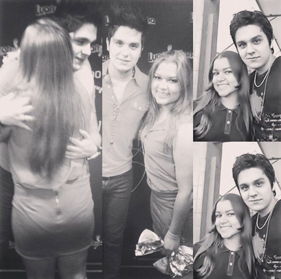 Danielle conheceu Luan na época como 'Gurizinho'