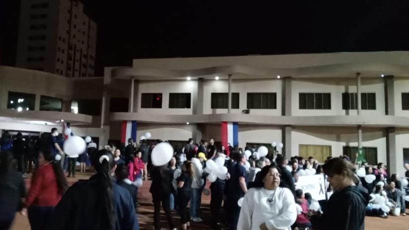 Marcha ocorreu na noite dessa quarta-feira