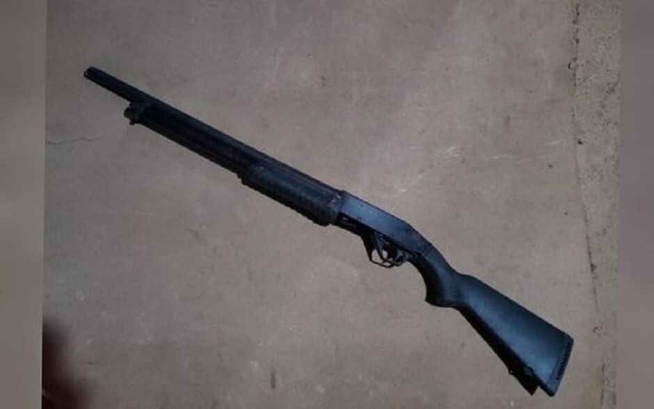 Arma que matou menino de 11 anos 