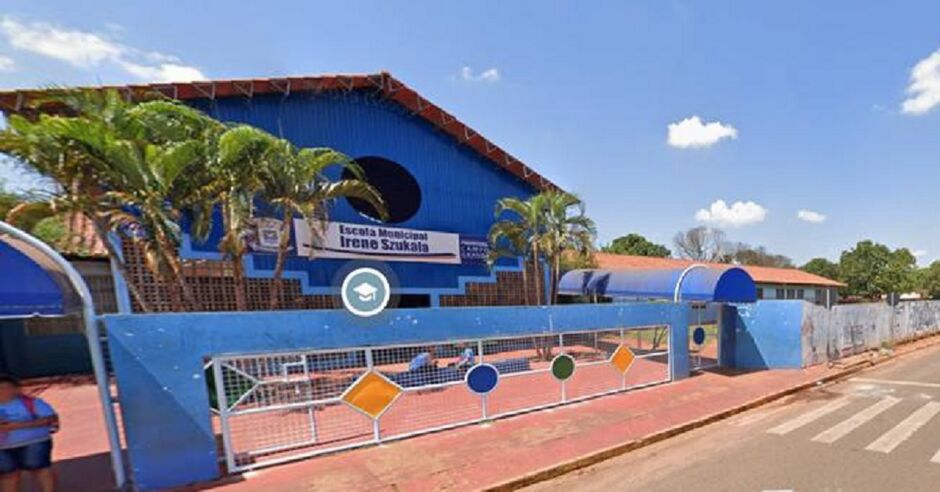 Escola está localizada no bairro Aero Rancho