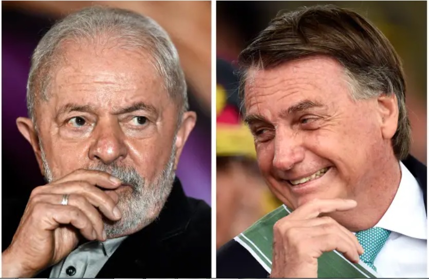 Bolsonaro aparece na frente de Lula pelo Instituto Paraná Pesquisa