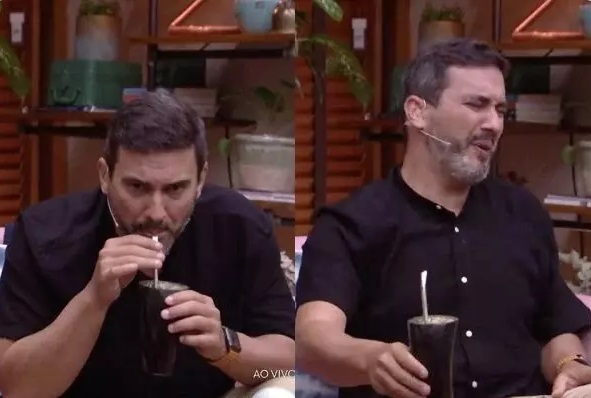 Apresentador não gostou do tereré e foi desafiado