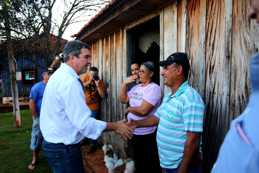 Riedel visitou moradores de Nova Andradina e Douradina 
