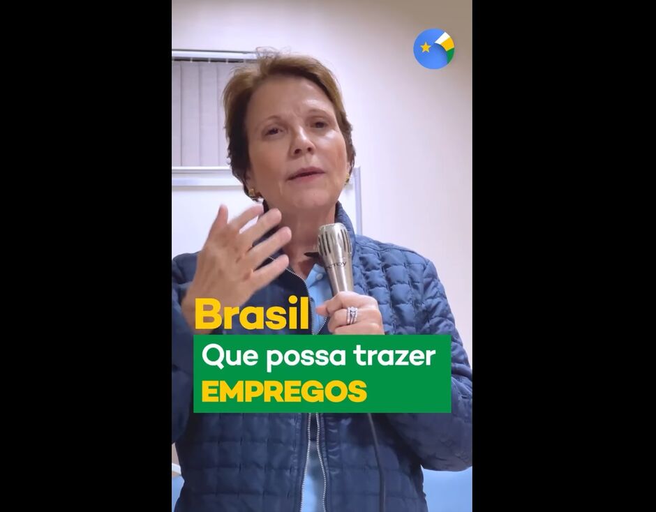 Deputada Tereza Cristina está em pré-campanha ao Senado