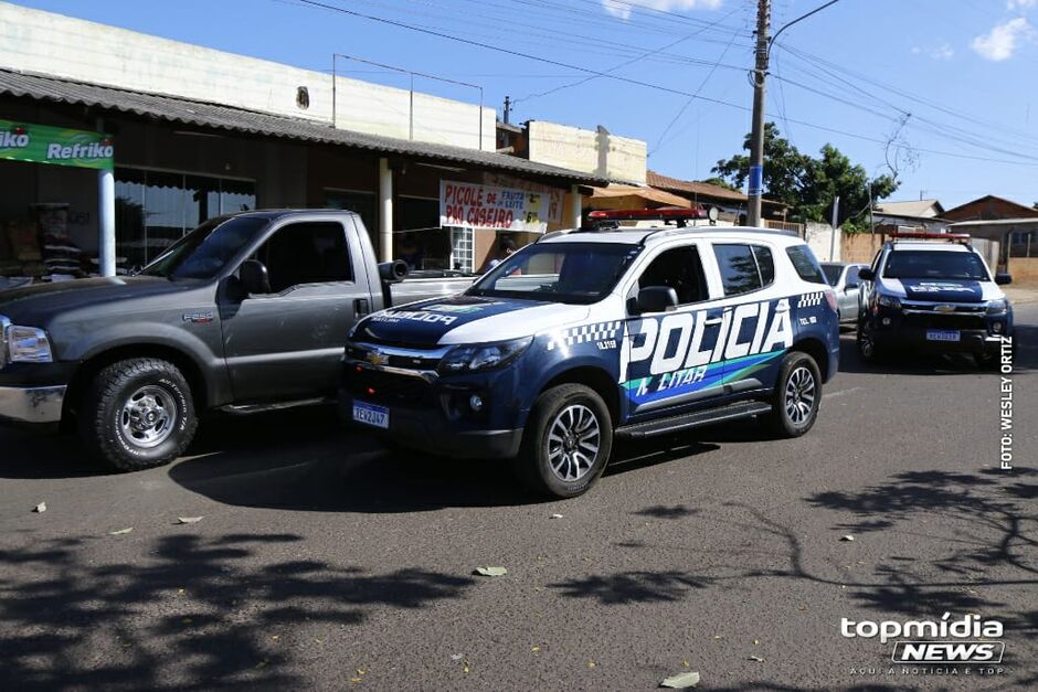 Três pessoas foram presas após efetuarem tiros pelas ruas de Campo Grande