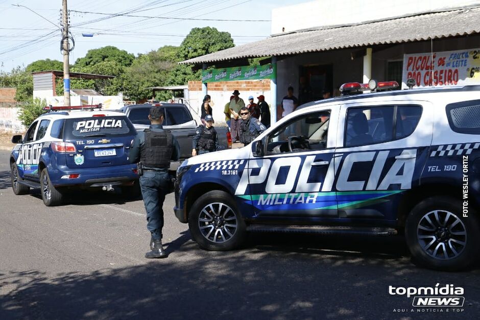 Três pessoas foram presas após efetuarem tiros pelas ruas de Campo Grande