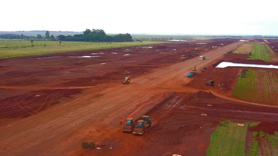 Aeroporto tem previsão de estar pronto apenas no ano que vem