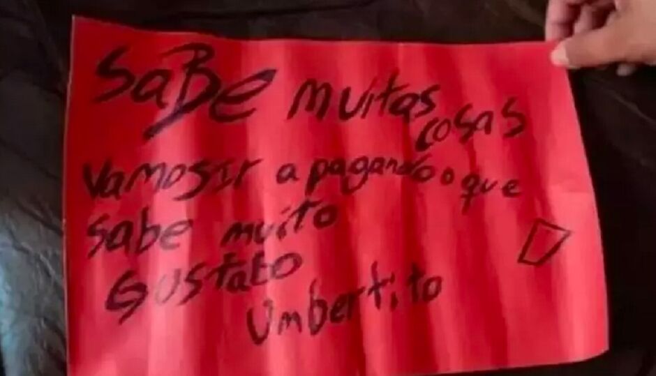 Ameaças serão investigadas pela polícia 
