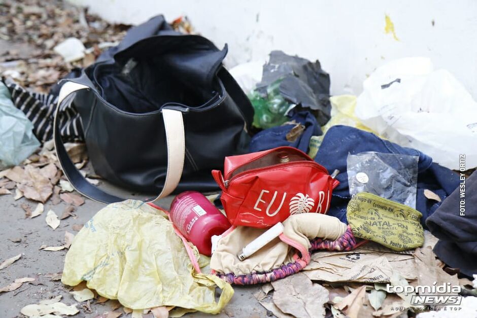 Local é frequentado por usuários de droga 