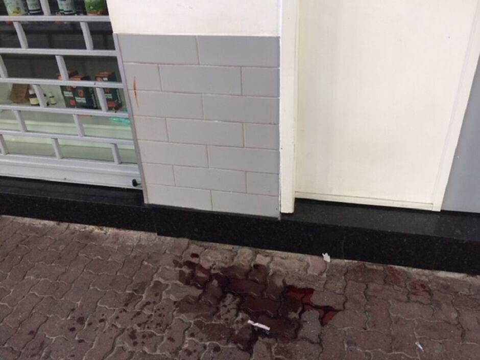 Polícia achou homem cortado no meio da rua 