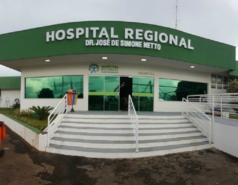 Garota ficou internada no Hospital Regional de Ponta Porã