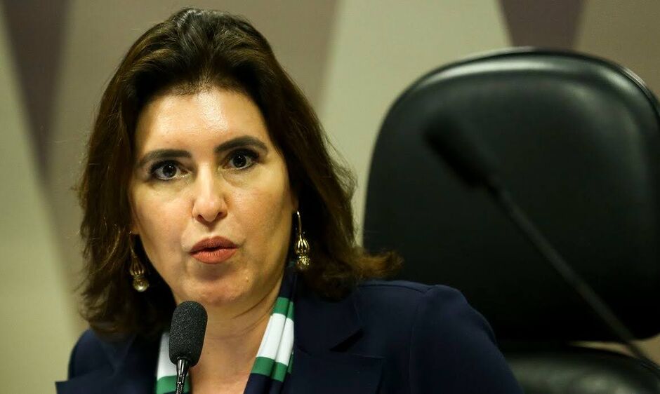 Simone Tebet ainda tem percentuais baixos em pesquisas