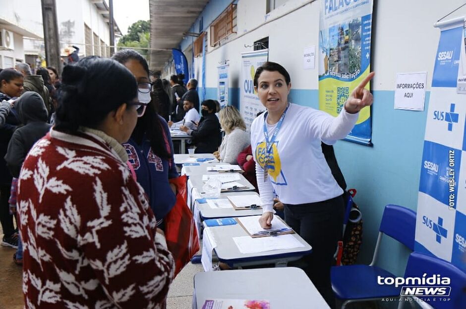 Programa leva serviços gratuitos à comunidade