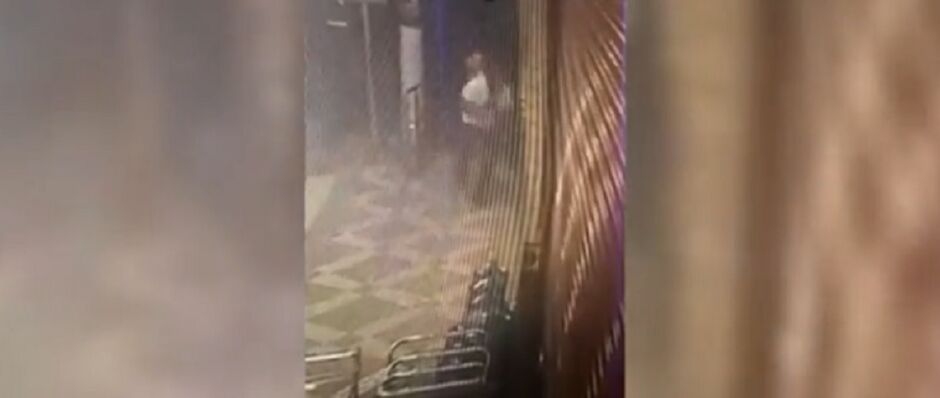 Imagens flagraram a tentativa de homicídio