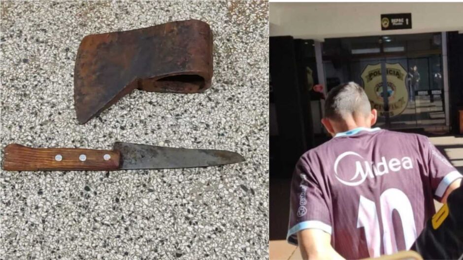 Julio Cesar usou faca e machado enferrujados para matar o pai e a madrasta