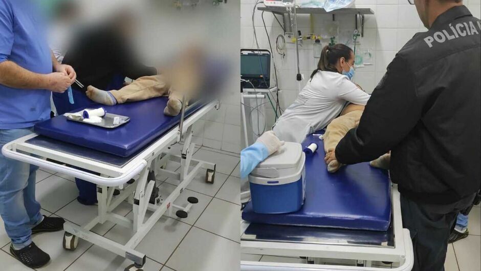 O menino ficou internado em Maracaju