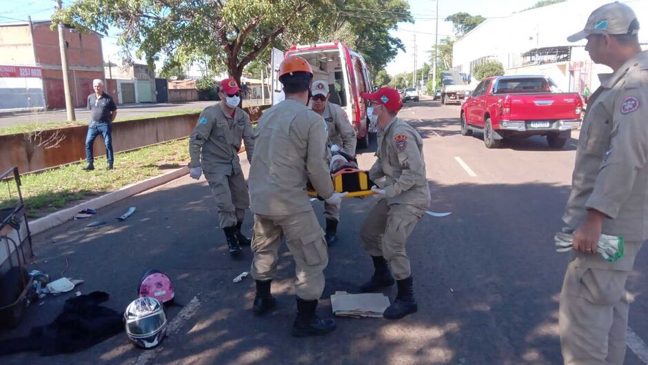 O acidente aconteceu na Avenida Ernesto Geisel