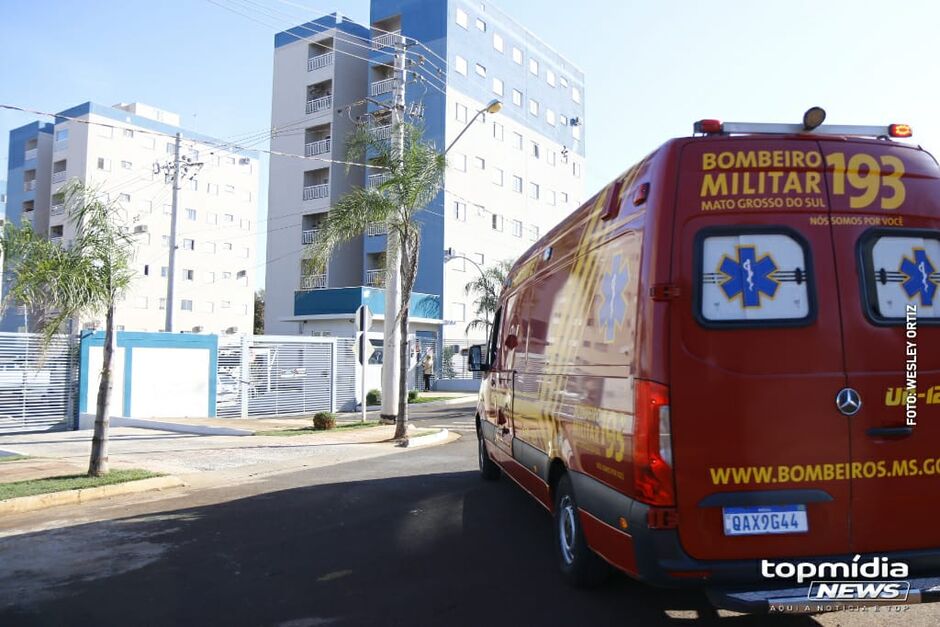 Os dois foram atendidos pelo Corpo de Bombeiros 