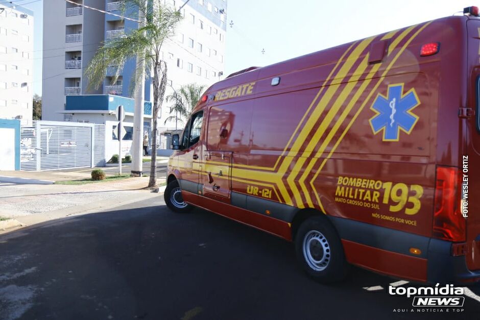 Os dois foram atendidos pelo Corpo de Bombeiros 