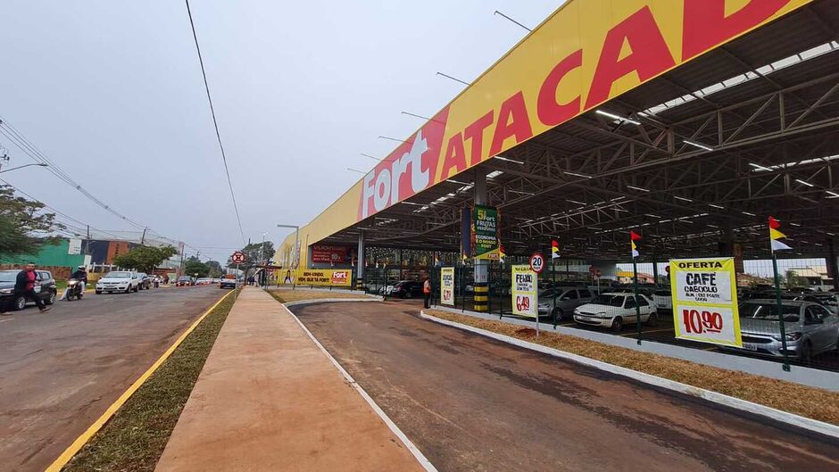 Fort Atacadista da Av. Três Barras inaugura com diversas promoções em Campo Grande