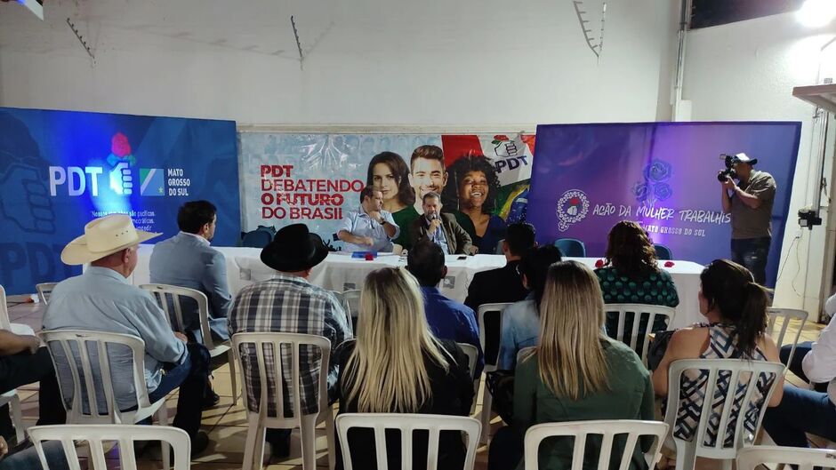 PDT realiza convenção partidária nesta sexta