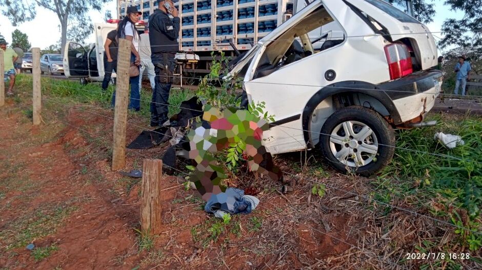 Motorista morreu na hora