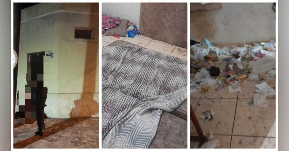 Crianças passavam fome sob cárcere privado