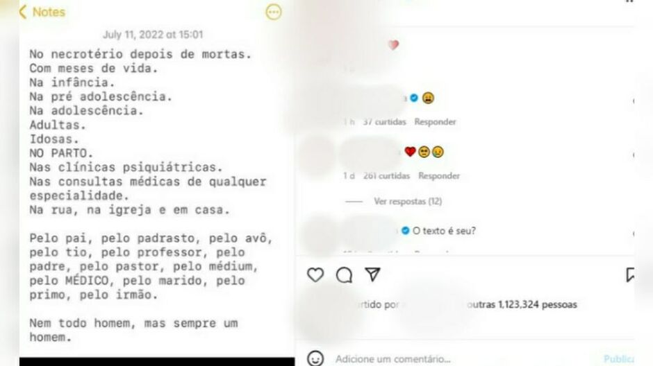 Texto feito pelo estudante de medicina da UFMS revoltou MS